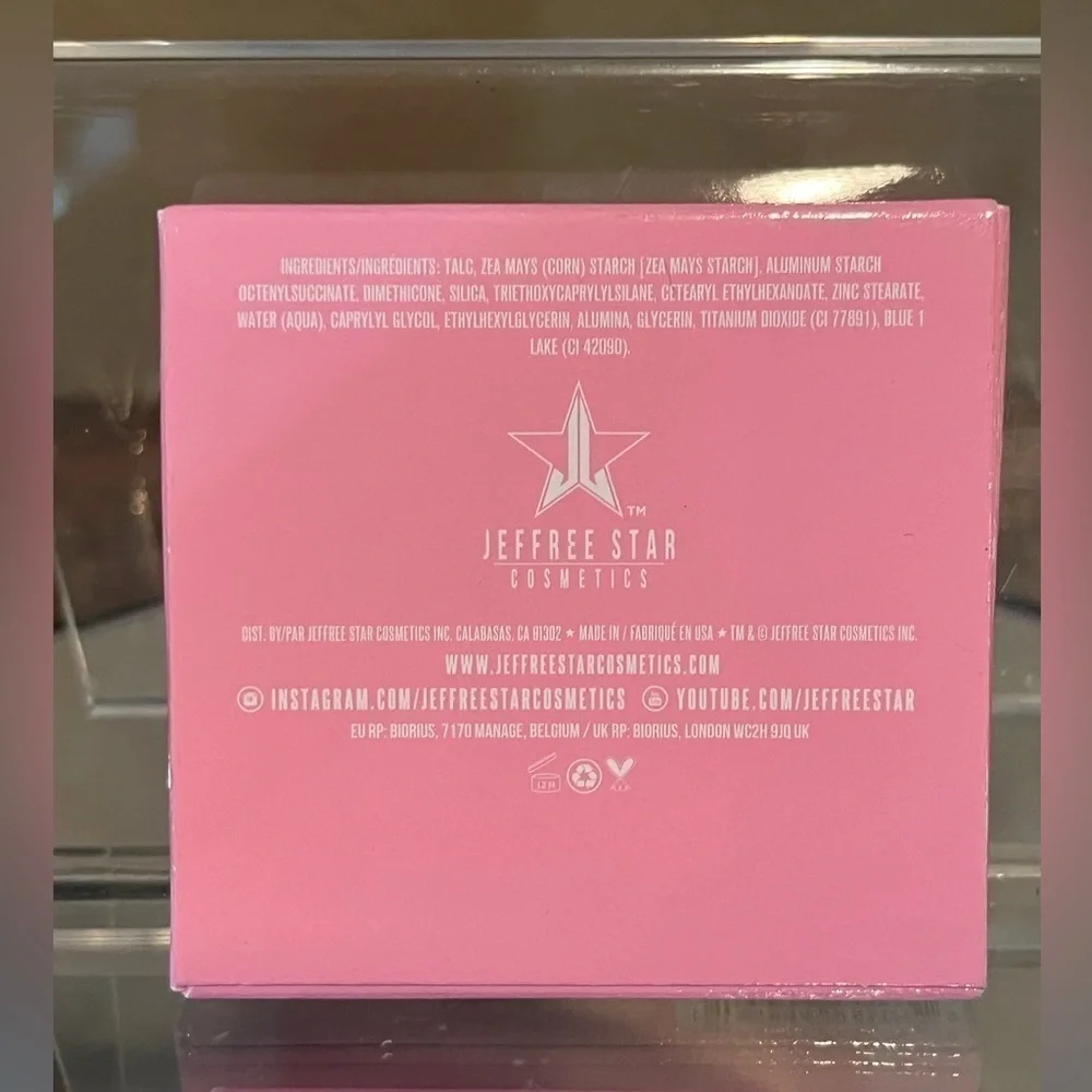 Jeffree Star Eyeshadow, single color, Color is Grand Prismatic, blue color. NEW!